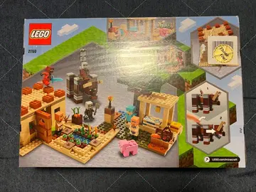 미개봉 새상품 21160 레고 마인크래프트 일리저의 습격