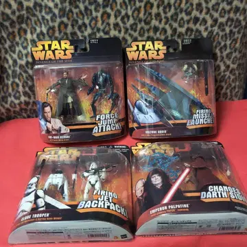 스타 워즈 REVENGE OF THE SITH 피규어 세트