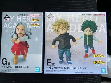 제일복권 나의 히어로 아카데미아 E상 이즈쿠&카츠키 G상 엘리 피규어