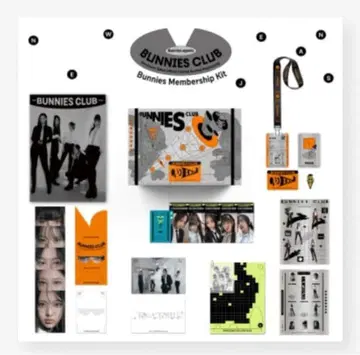 BUNNIES CLUB 멤버십 키트