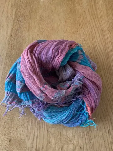 타마키니이메 미들 스톨 핑크 파랑 보라색