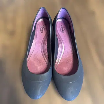 새상품급 미사용 crocs 리나 웨지솔 듀얼 컴포트 W 6