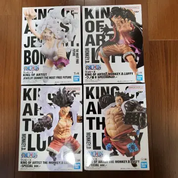 [새상품 미개봉] 원피스 킹 오브 아티스트 루피 보니 4종 세트