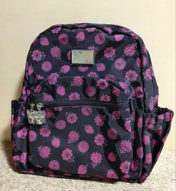 ALENKA RUNE 루네 나이토 루네 럭색 후르츠 패턴 백 꽃무늬