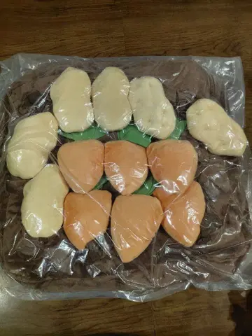 당근&감자 밭 봉제 인형 4종 대수확