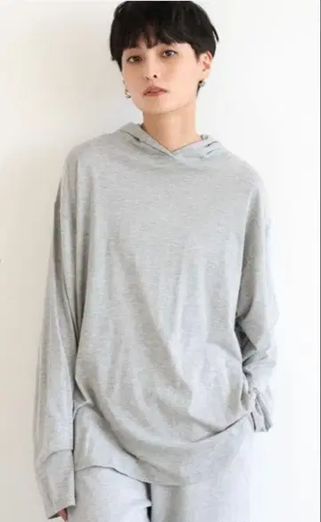 그레이 후디 풀오버 밴야드 스톰