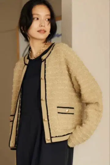 트위디 니트 가디건*밴야드 스톰*상의 가디건*베이지