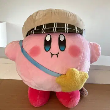 커비 써니데이 BIG 봉제 인형 즐거운 외출 (커비)