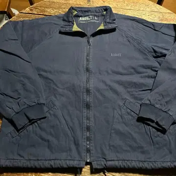 ADDICT 에딕트 커버올 블루종 자켓 L 네이비 L 사이즈