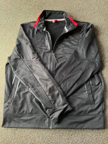 Ferrari 블랙 집업 자켓 XL
