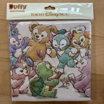 더피와 프렌즈 워시 타월 약 35cm x 34cm 20주년 디즈니