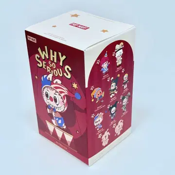 미개봉 정품 WHY SO SERIOUS 봉제 인형 POPMART 래브