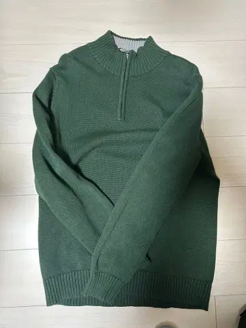 L LBEAN 허브 지퍼 스웨터