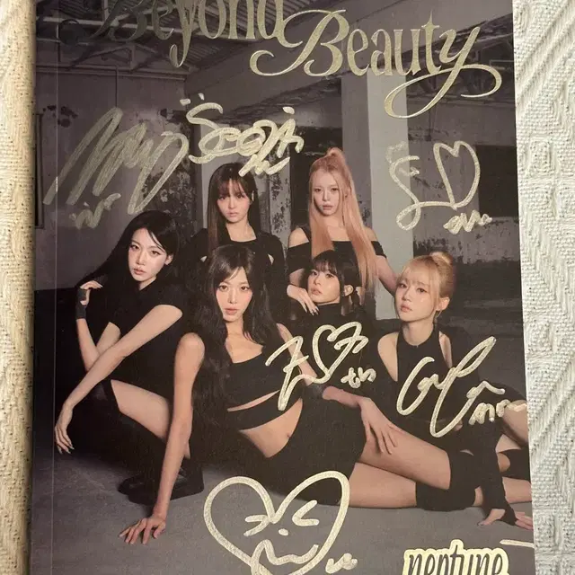 트리플에스 msnz 넵튠 친필싸인앨범