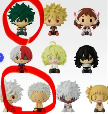 제일복권 나의 히어로 아카데미아 H상 쵸코놋코 피규어 3개 세트