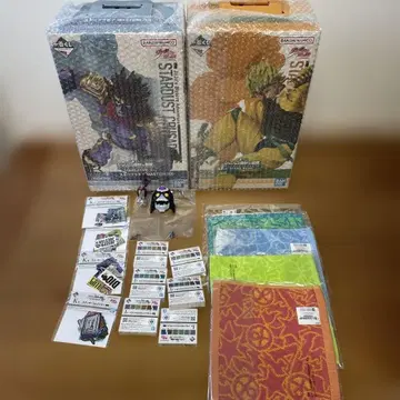 죠죠 제일복권 B상 스타 플래티넘 C상 디오 피규어 세트 + 덤