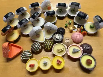 캡슐 토이 오니기리링구 타코야키 반지 오뎅 반지 등 묶음 판매