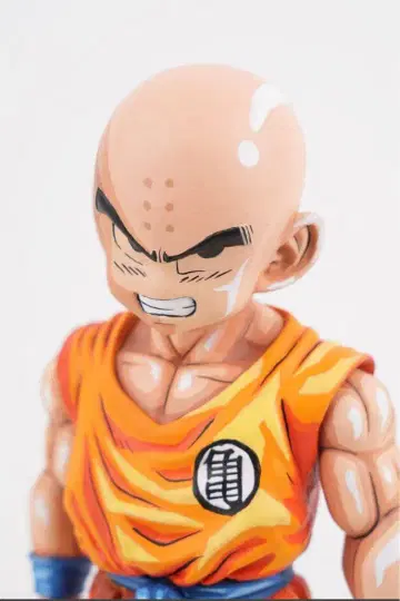 드래곤볼 피규어 제일복권 크리린 이차원 채색 리페인트 작품