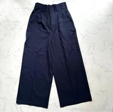 New Balance 와이드 스트레이트 팬츠 여성용 M 네이비