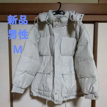 새상품 남성 Free Mary Free 다운 자켓 M 크림색