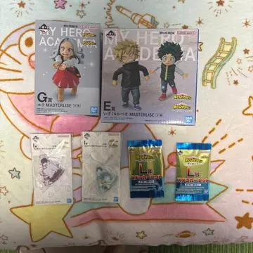 제일복권 나의 히어로 아카데미아 E상 이즈쿠&카츠키 G상 에리 피규어