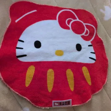헬로키티 가정행복 연애성취 타월 손수건 헤이세이 레트로 당시물