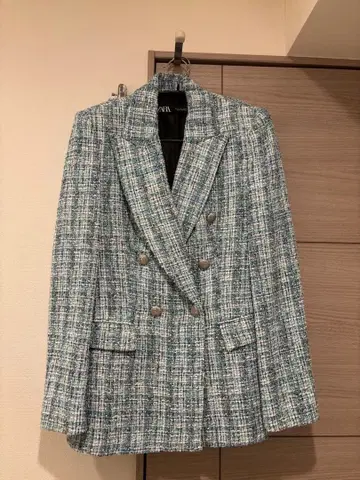 [ 당일 발송 ] ZARA 트위드 셋업 S