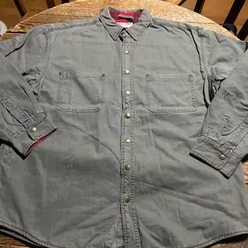 CAN MAKE 캔메이크 커버올 블루종 자켓 다크 그레이 L 사이즈