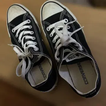 CONVERSE 스니커즈 24cm 블랙