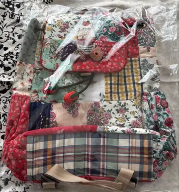 최종 가격 tamaoworld roomsSHOP 고양이 패치워크 백 팩