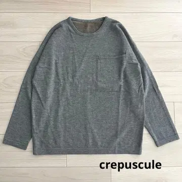 crepuscule 크렙스큐어 크루넥 니트