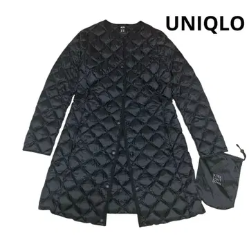 UNIQLO 유니클로 워셔블 울트라 라이트 다운 컴팩트 코트 롱 블랙