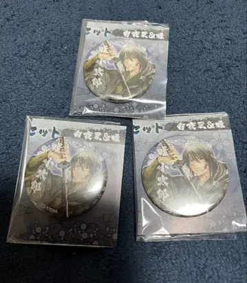 점프 페스타 2018 JF 무빅 은혼 양이 사카 캔뱃지 3종 세트