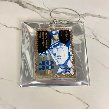 죠죠 월드 와이어 키링 쿠죠 죠타로