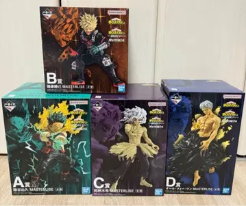 나의 히어로 아카데미아 제일복권 피규어 4점