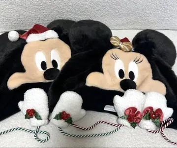 미키 미니 크리스마스 팬캡 2종 세트