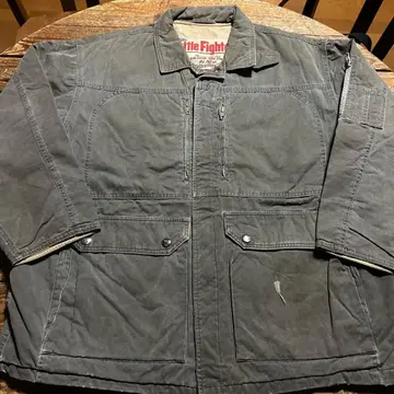 배틀 파이트 커버올 블루종 자켓 다크 그레이 L 사이즈