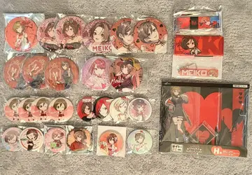 MEIKO 캔뱃지 아크릴 스탠드 기타 묶음 판매