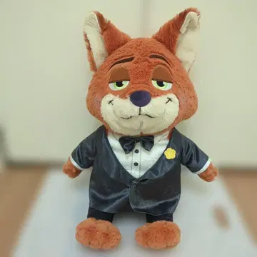 주토피아2 닉 FukuFuku V-BIG 봉제 인형