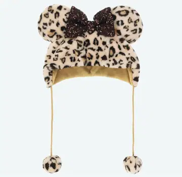 디즈니 팬캡 미니 레오파드 무늬 2025