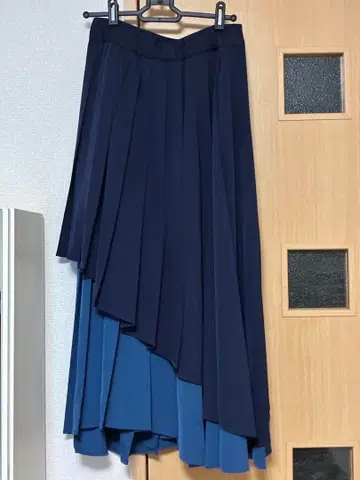 HARE 레이어드 플리츠 스커트