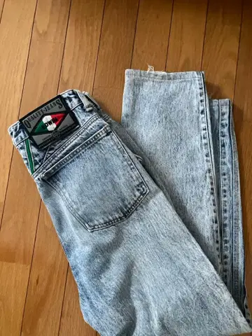 빈티지 EDWIN 에드윈 케미컬 데님 팬츠 80s90s