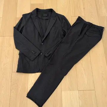 WiiL LOUNGE 블랙 캐주얼 수트