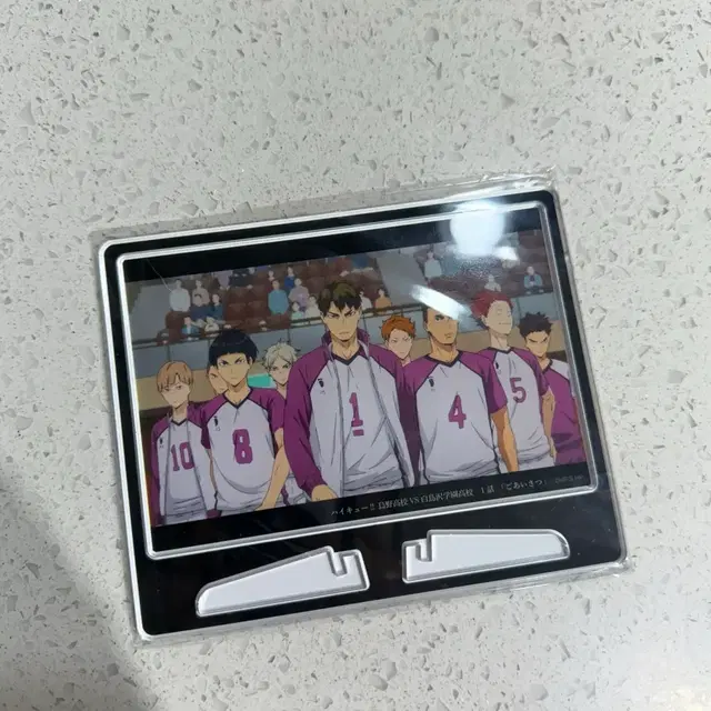 하이큐 전시회 시라토리자와 우시지마 단체 아크릴 스탠드