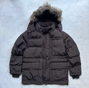 UNIQLO 후드 부착 프리미엄 다운 자켓 남성용 M 사이즈 used