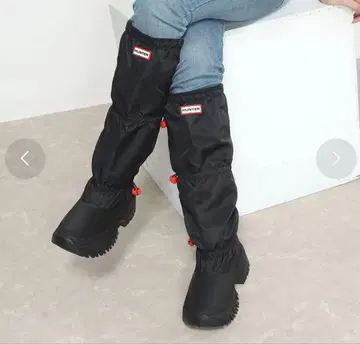 헌터 원더러 톨 스노우 부츠 (BLACK) UK6