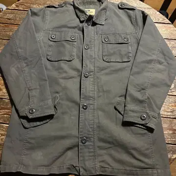 잭앤존스 잭 커버올 블루종 자켓 다크 그레이 L 사이즈