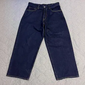 GAP [다크 린스] 슈퍼 배기 데님 32 x 30