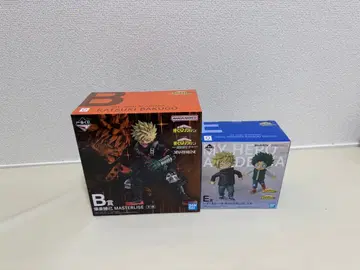 제일복권 나의 히어로 아카데미아 더 멀리 피규어 B상, E상 2체 세트