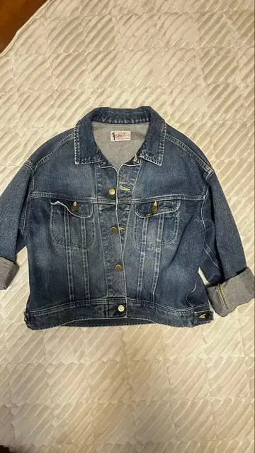 Lee 데님 자켓 오버 사이즈 데님 블루